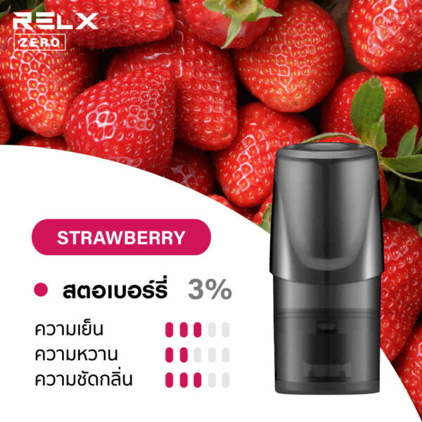 Relx Zero Pod Ice Strawberry