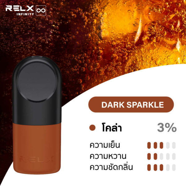 RELX INFINITY SINGLE POD DARK SPARKLE