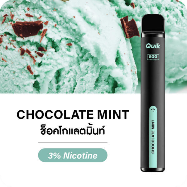 ks quik chocolate mint 800 Puffs